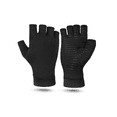 thumbnail image 1 of Guantes De Compresión Malubero Fibra Cobre Alivia Dolor Negro Talla M, 1 of 5