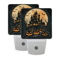 thumbnail image 7 of WOBOGO Ghost Pumpkin LED Night Light 2 Pcs Set 0.5 Watt Wall Plug in Dusk to Dawn Automatic Switch Soft White Light, 7 of 7