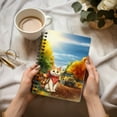 thumbnail image 3 of Goodbye Summer Manx Hello Fall Time for School Spiral Bound Journal Cat Lover Kitten Owner Gifts 5x7in Spiral Notebook - 02014, 3 of 5
