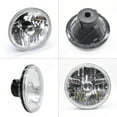 thumbnail image 4 of Newest Pair 7" Round LED Headlights + H4 CSP chip LED Bulbs For Jeep Wrangler TJ LJ JK 97-2017, 4 of 12