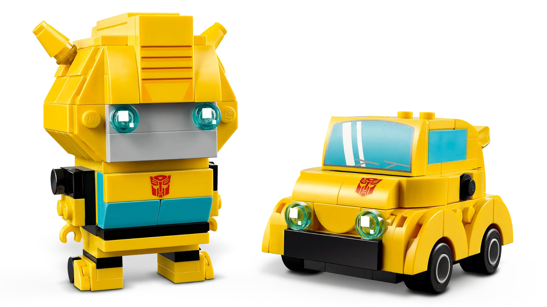 LEGO Brickheadz 40804 Bumblebee Robot & Vehicle 253pcs