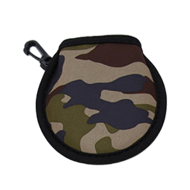 Limpiador portátil de pelotas de golf, de secado rápido, resistente al agua, para limpiar pelotas. Camuflaje