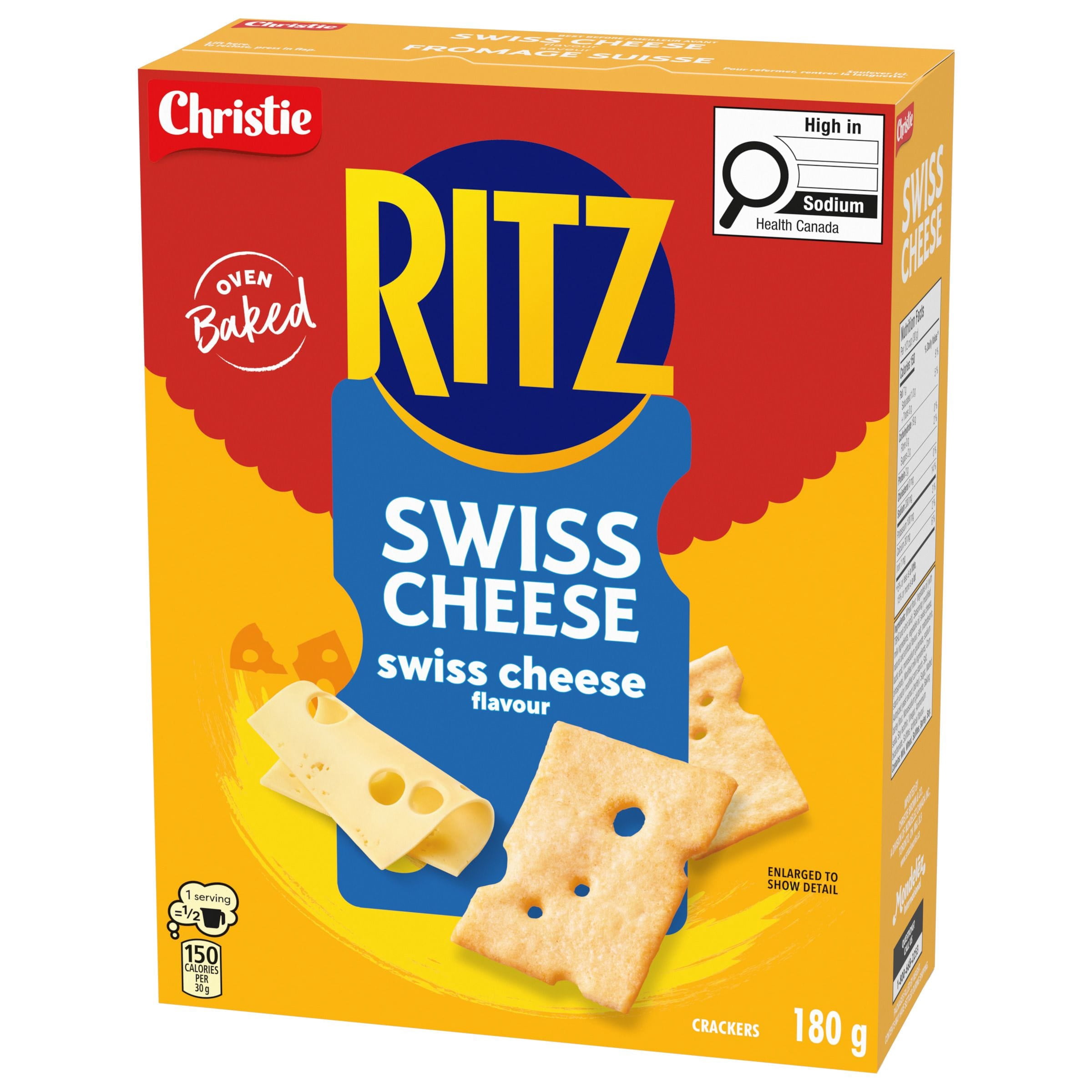 RITZ Swiss Cheese Crackers