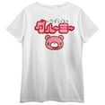 thumbnail image 2 of Gloomy Bear Dancing Gloomy Crew Neck Short Sleeve Women's White T-shirt, 2 of 7