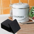 thumbnail image 5 of 16 Pieces Compost Bin Filters Kitchen Compost Charcoal Filters Refills Replacement Filters for Kitchen Compost Bucket Pail Countertop Bins Filter, Square, 5 of 7