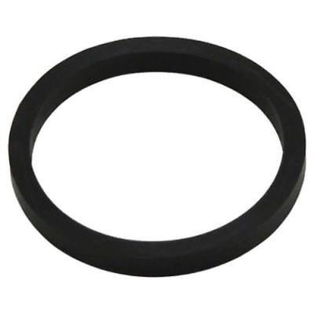 20PK 11/2" Black Rubber Slip Joint Square Cut Washer Bagged Walmart