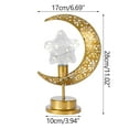 thumbnail image 3 of LED Iron Lamp Ball Lamp Muslim Festival Decorative Lamp Bedroom Table Lamp Modeling Lamp, Xinsrenus Under $5! LED Iron Lamp Ball Lamp, 3 of 5