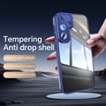 thumbnail image 5 of Decase Shockproof Soft Cover for Samsung Galaxy S25,Transparent TPU+PC Acrylic Protective Military Grade Armor Heavy Duty Protection Phone Back Case for Samsung Galaxy S25,Blue, 5 of 7
