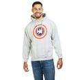 thumbnail image 2 of Captain America Mens Shield Hoodie, 2 of 3