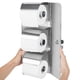 thumbnail image 5 of Wosthever Dispensador de papel higiénico de acero inoxidable de alta resistencia para montaje en pared, rollo gigante, para inodoros Almacenamiento y organización del hogar do, 5 of 5