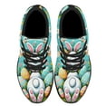 thumbnail image 2 of Happy EaStr Bunny Egg Shoes Sneakers for Women Men Black Size 10, 2 of 7