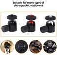 thumbnail image 4 of lanema Round Head Panoramic Tripod Head DSLR Camera Hot Shoe Mount 1/4inch Screw, 4 of 11