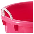 thumbnail image 4 of KeLiang 0402PKDC Stackable Plastic 18 Gallon Utility Storage Container Bucket Tubs with Rope Handles, , Set of 2 Buckets, 4 of 9