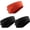 Black+black+red, variant on 3 count Winter Ear Covers Muffs Warmer for Women Men Fleece Running Headband for Ski Cycling Gym Sleeping