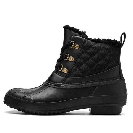 

Women‘s Winter Warm Plush Duck Boots Waterproof Ankle High Boots Women‘s Footwear