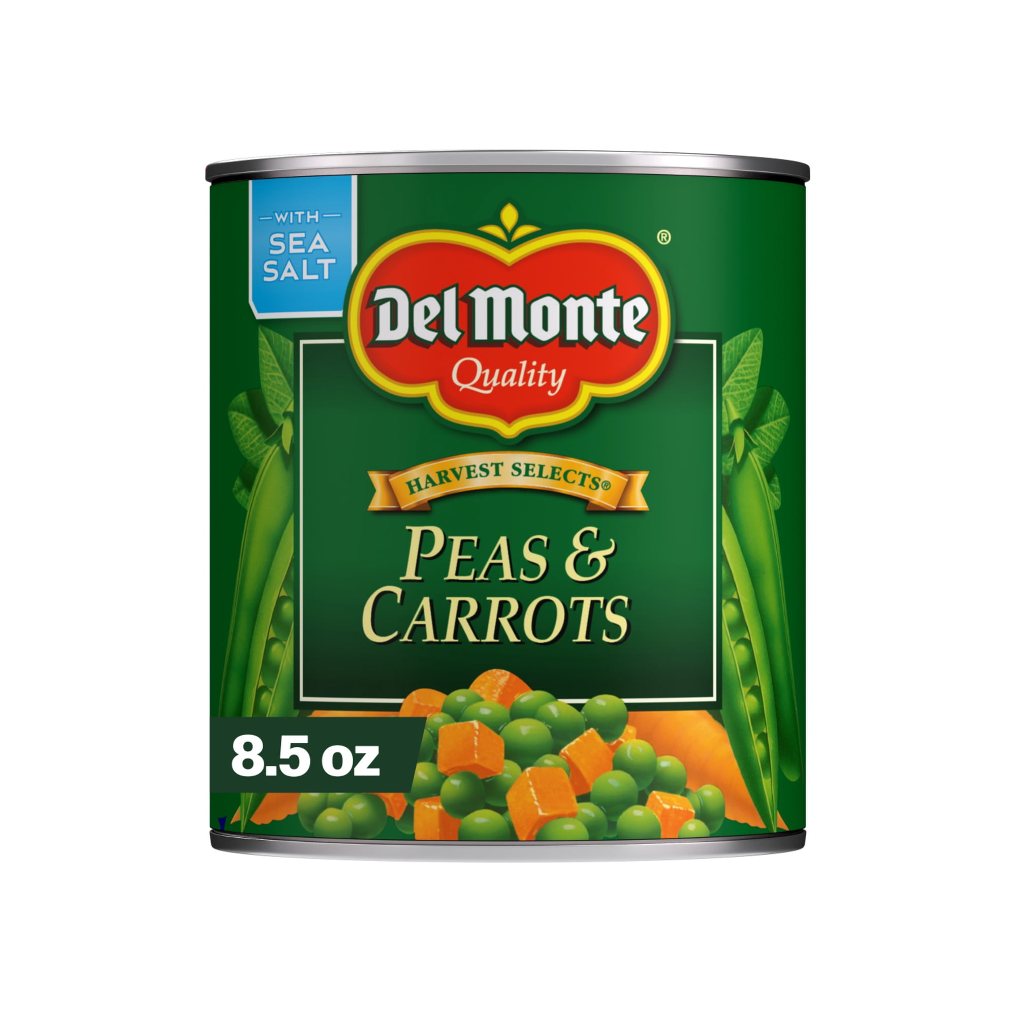 Del Monte Peas & Carrots, Canned Vegetables, 8.5 oz Can