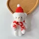 thumbnail image 3 of LLavero de oso de peluche Kawaii de 15cm para niña, muñeco de peluche de dibujos animados, colgante de bolsa, regalos de navidad, 3 of 5