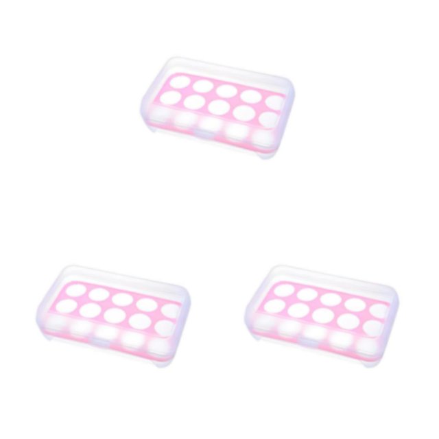 Caja de almacenamiento de huevos Inteprter 15 rejillas apilable