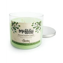 Mistletoe Moments All Natural 3 Wick Candle - Made with Responsibly Sourced Soy and Essential Fragrance Oils - Phthalate & Paraffin Free, Vegan, Non-Toxic