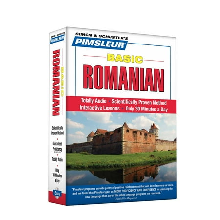 Pimsleur Romanian Basic Course - Level 1 Lessons 1-10 CD : Learn to Speak and Understand Romanian with Pimsleur Language (Best Way To Learn Romanian)