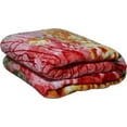 thumbnail image 4 of RIAN Super Soft 6kg Floral Design Blanket for Double Bed (Multi Color) Burburry Red, 4 of 4