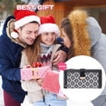 thumbnail image 5 of Women's fashion simple long small purse multi-color coin purse square buckle hand bag-black, 5 of 5