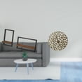 thumbnail image 2 of Estanterías flotantes de madera rústicas modernas y esculturas de pared de metal para decoración artística en cocina, oficina, comedor y sala de estar, 2 of 8