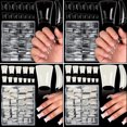 thumbnail image 6 of 120/504pcs Short Curved Nails Tips Half Covers for Salon or Home Use Professional Nails Tips Creative Nails Designs, 6 of 8
