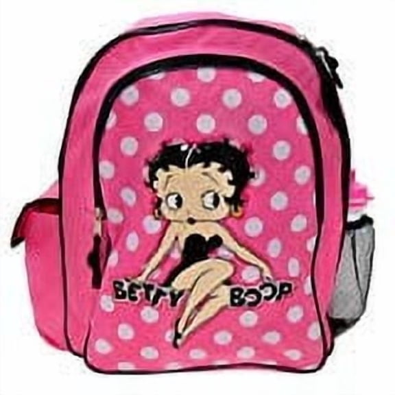 Betty Boop Small Backpack 12 inches with Bonus Water Bottle for age 3 years and Up