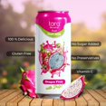 Beverages Dragon Fruit Juice with Pulp 100 Pure, No Sugar Added, No