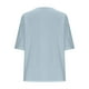 thumbnail image 2 of Vestidos Casuales Para Mujer, Blusas De Mujer De Moda Camiseta informal de manga corta con cuello redondo y estampado de letras para mujer, 2 of 2