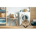 thumbnail image 2 of Ahgly Company Machine Washable Indoor Rectangle Transitional Light Brown Area Rugs, 5' x 7', 2 of 7