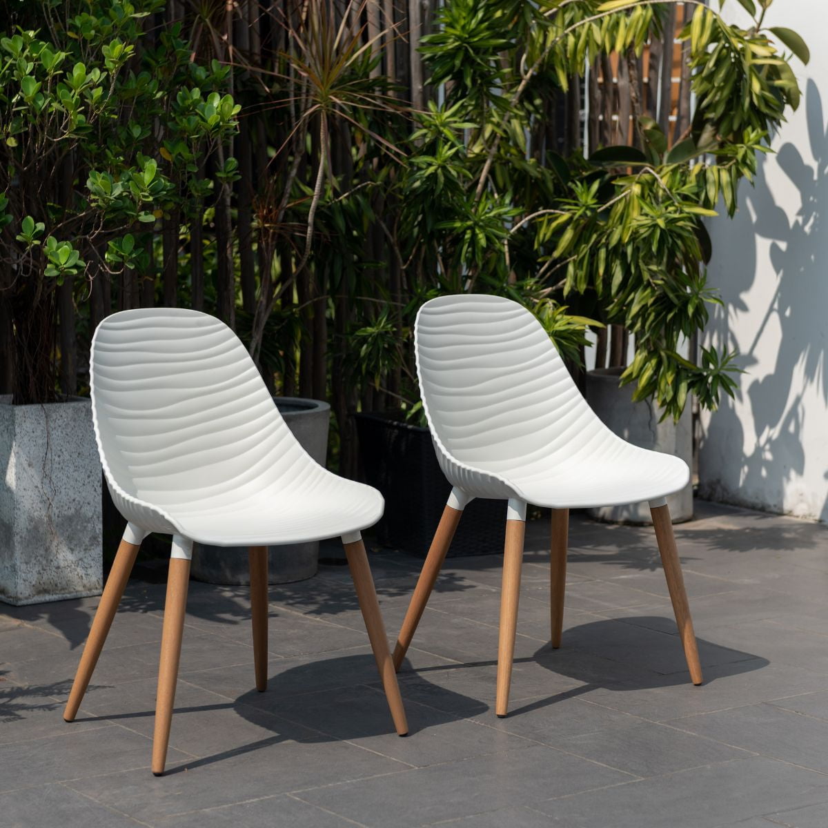 Amazonia Siena 13-piece, 100% FSC Certified Wood With Teak Finish, Outdoor Patio Dining Set