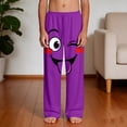 thumbnail image 5 of Kids Boys Funny Wink Face Graphic Joggers Elastic Waist Cotton Soft Sweatpants for Casual Daily Wear, 4-13Y, 5 of 9