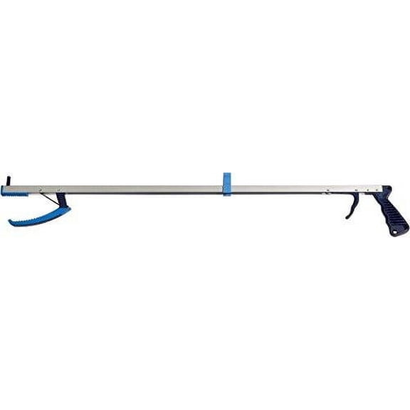 Kinsman KE Deluxe Reacher with Walker Clip, Trigger Handle, 3.5 Jaw & Strong Magnet - 32 inches
