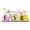 B, variant on Easter Decorations for Home, Easter Table Centerpiece Signs, Wooden Easter Decoration, Tabletop Decor for Party Spring Summer Holiday,7.8*3.9in