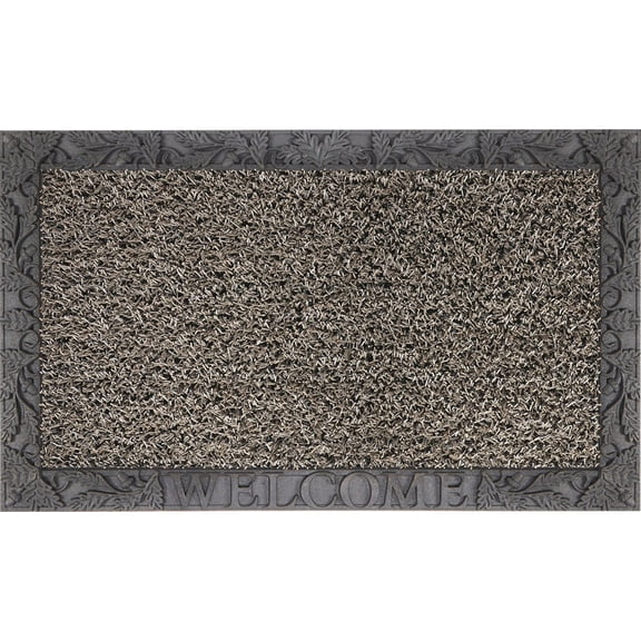Grassworx French Quarter AstroTurf Doormat - Sand, Waterproof - 18 in W x 30 in L