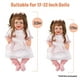 thumbnail image 4 of Set de ropa y accesorios para muñecas Reborn BABESIDE de 17 a 22 pulgadas, 4 of 9