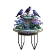 thumbnail image 1 of Water Garden Statue Acrylic Card Slot For Outdoor Patio With Solar Light Vegetable Garden Markers Outdoor Lighted Battery Outdoor Ground Lights for Beware of Dogs Sign for Beware of Dogs Sign Stake, 1 of 3