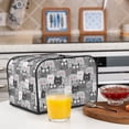 thumbnail image 6 of Daiia Cats Group Pattern 4 slice Toaster Cover, Toaster Appliance Dust-proof Cover For Kitchen Small Appliance Dust Cover and Fingerprint Protection, 6 of 7