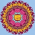 thumbnail image 3 of CafePress - Mandala Cats T Shirt - Men's Classic Graphic T-Shirt, 3 of 4