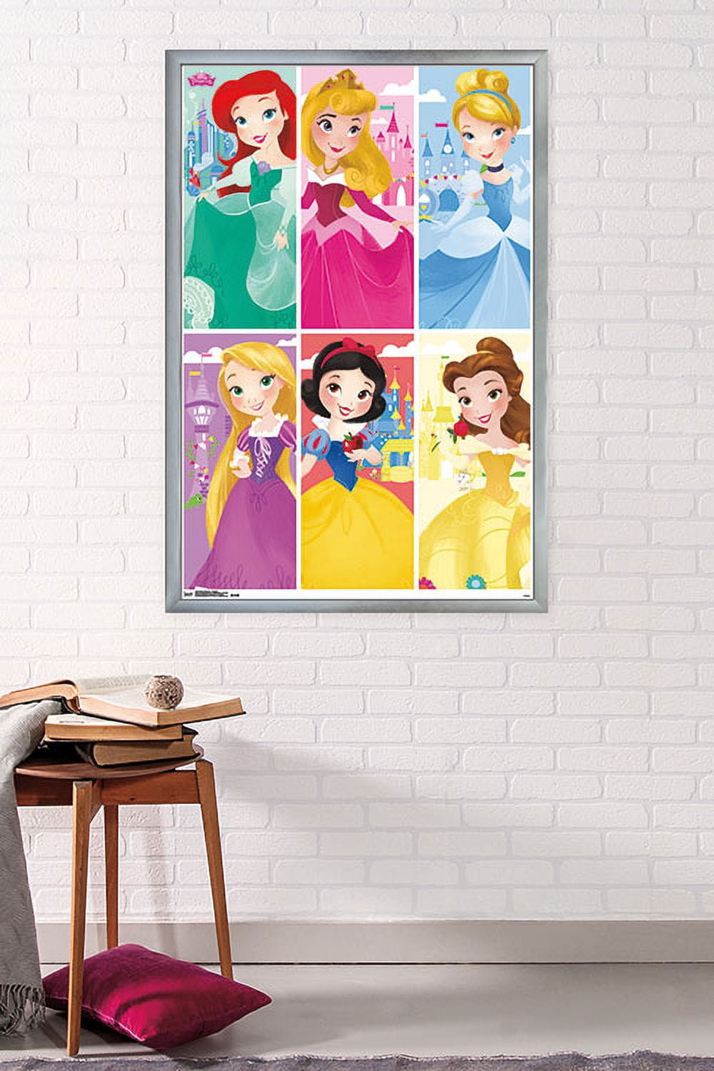 Disney Princess - Kingdom Wall Poster, 22.375" x 34", Framed