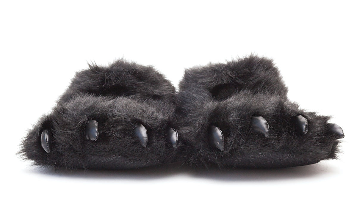 wolf feet slippers