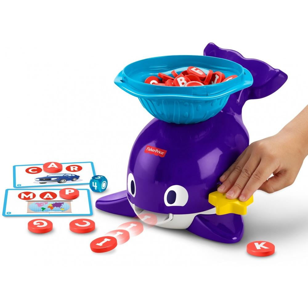 Fisher-Price Spout & Spell Whale 