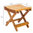 thumbnail image 3 of SalonMore Multi-function Folding Stool Kids Bench Bamboo Stool Seat Stool Household Outdoor, 3 of 6