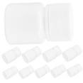 thumbnail image 4 of LABSERRON 30Pcs Pill Bottle White Plastic Cylindrical Shape for Outdoor, 4 of 8