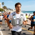 thumbnail image 4 of Lightweight Breathable Mesh Running Hydration Vest with Water Bottle Pockets, Adjustable Reflective Jogging Backpack Vest for Marathon Trail Running Cycling Outdoor Sports in Four Available Colors, 4 of 5