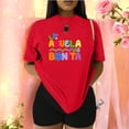 thumbnail image 3 of Letras Playera Blusa Con Estampado De La Abuela Mas Bonita Ropa Para Mujer Color Rojo Talla Extra Grande Marca Emil SaEs, 3 of 4
