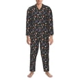 thumbnail image 3 of Goofa Mushroom for 2-piece Loungewear Set Men’s Sleepwear Set Soft PJs Cozy loungewear Comfy Sleep Set Winter Pajamas-X-Large, 3 of 7