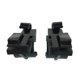 thumbnail image 3 of 2 pares de sujetadores y clips traseros de plástico, accesorios de automóvil, sujetador duradero de repuesto, práctico clip de estante para paquetes de ajuste directo para Fiat Grande Punto brillar Electrónica, 3 of 5